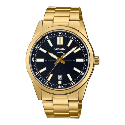 CASIO COLLECTION Mod. CASUAL DATE GOLD - BLACK