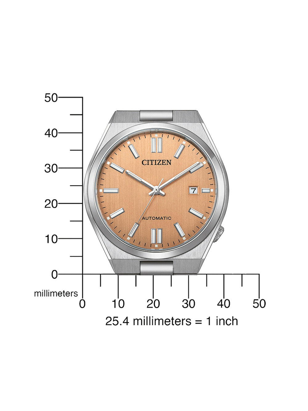 CITIZEN Mod. TSUYOSA Automatic - SALMON PINK