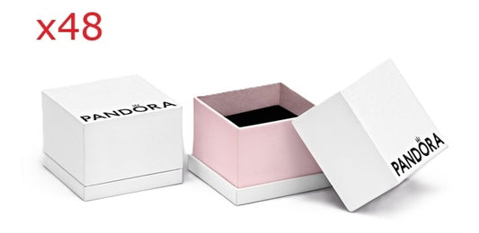 PANDORA RINGS / EARRINGS / PARTS BOX - 48pcs (0.50/each)