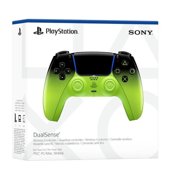 SONY PLAYSTATION DUALSENSE WIRELESS CONTROLLER PS5 (GREEN REMIX)