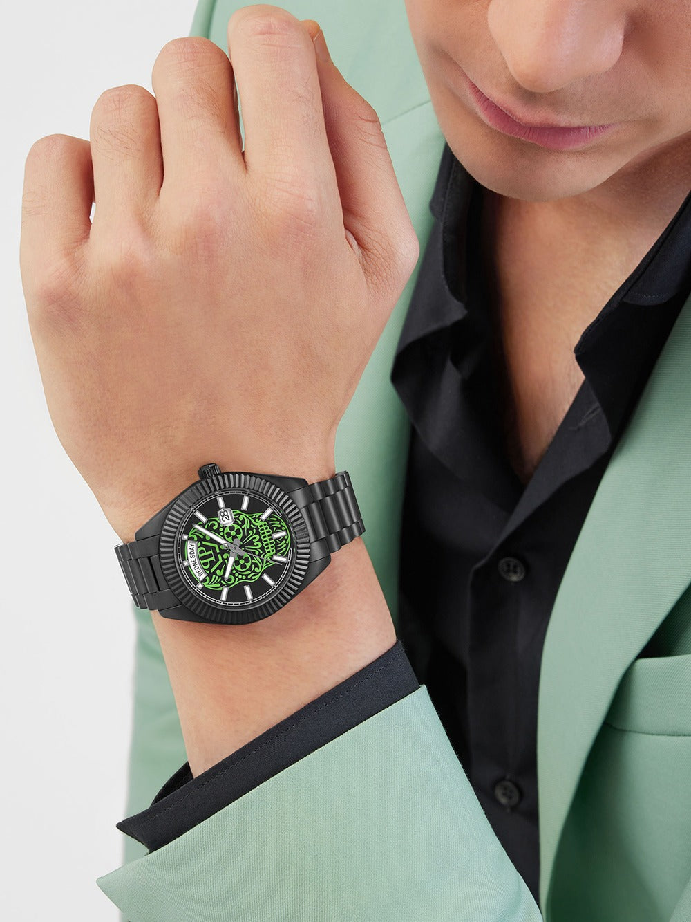 HILIPP PLEIN Mod. ROCK COUTURE DAY-DATE