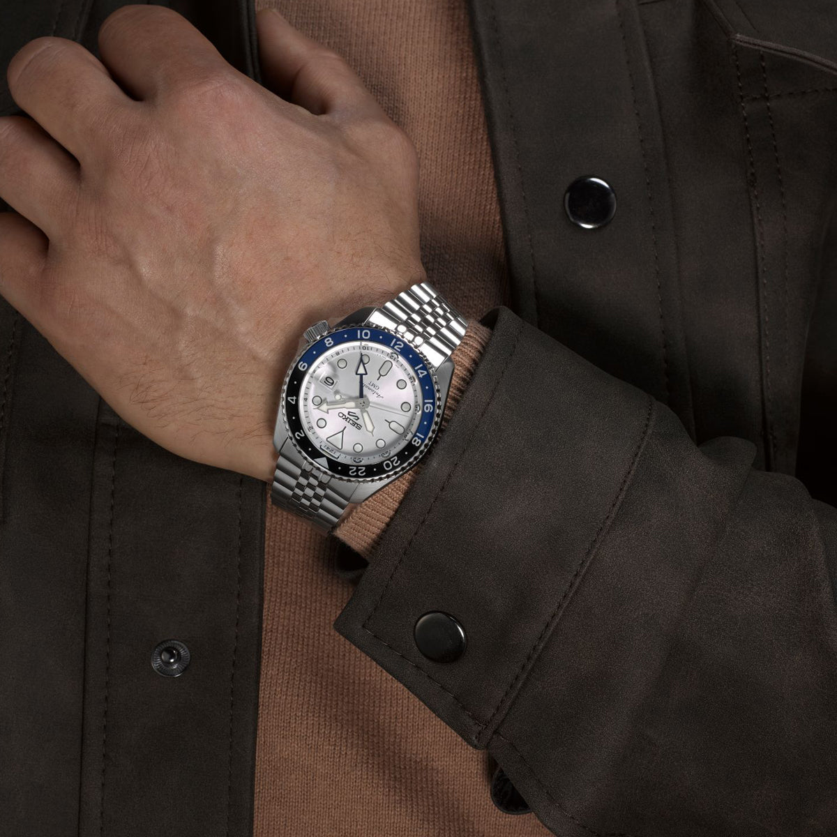 SEIKO 5 Mod. SPORTS AUTOMATIC GMT - WHITE