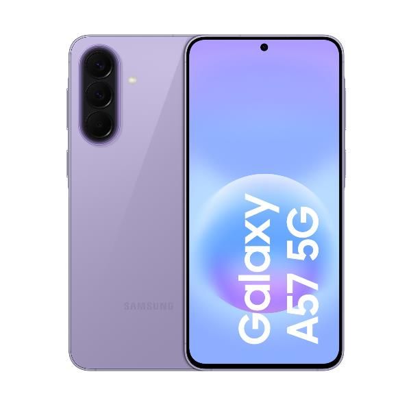 SAMSUNG GALAXY A57 5G (LILAC) SMARTPHONE 6.7"" - RAM 8GB - STORAGE 128GB - ITA