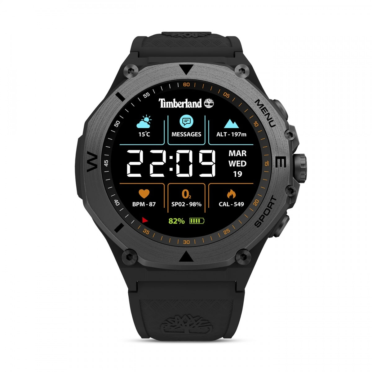 TIMBERLAND SMARTWATCH WATCHES Mod. TDIGB0089801