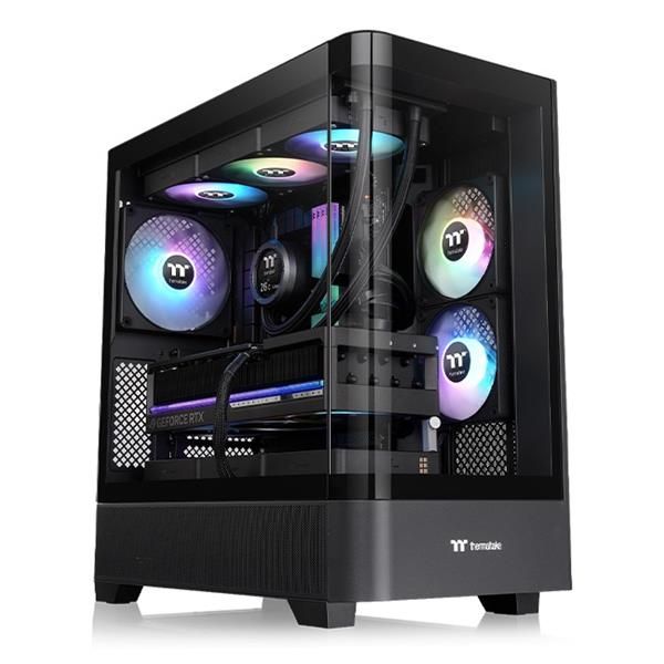 THERMALTAKE CASE M.TOWER VIEW 290 TG ARGB CURVED 3*120MM FAN