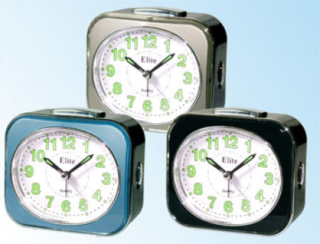 ELITE SVEGLIA ANALOGICA BLU / BLUE ALARM CLOCK