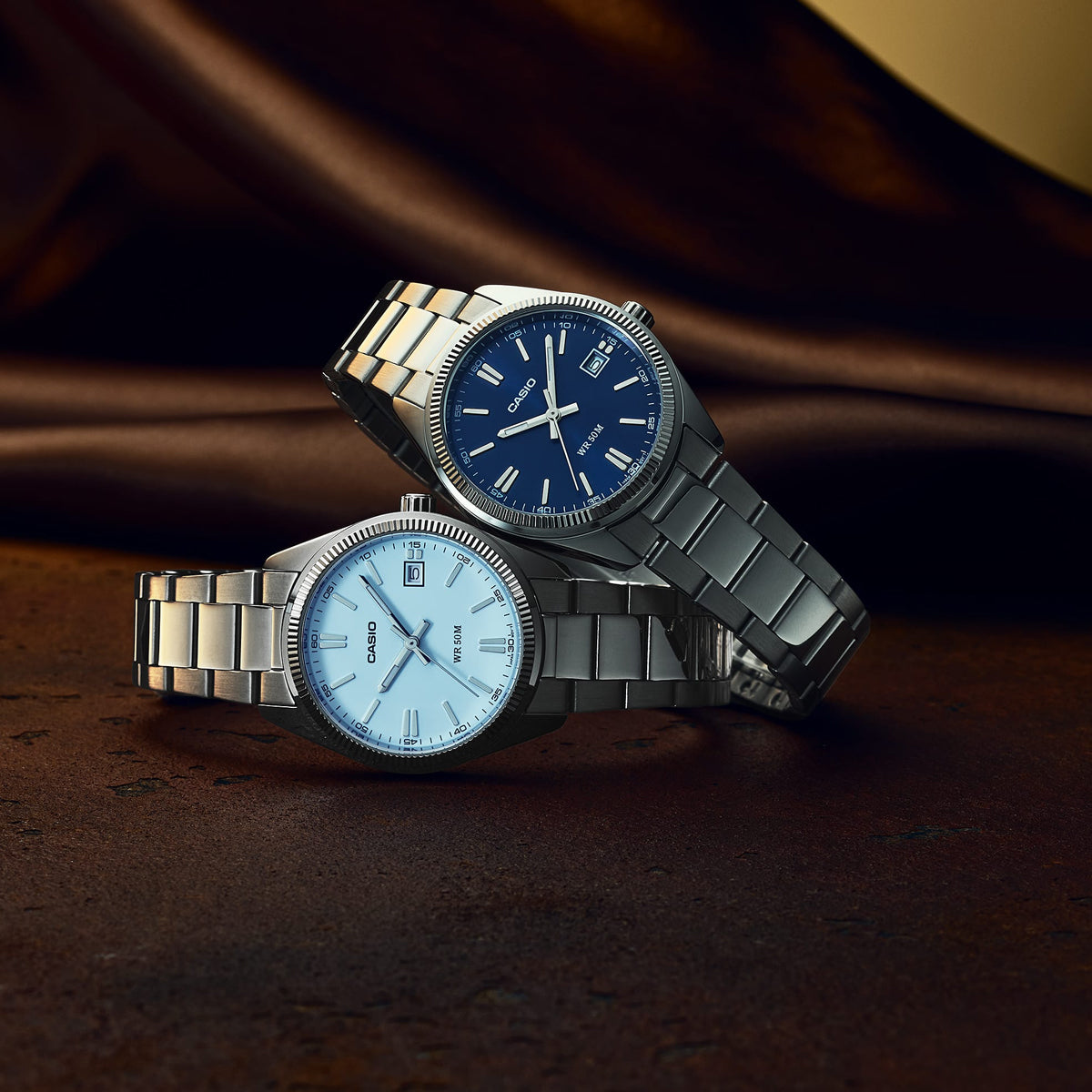 CASIO COLLECTION Mod. UNISEX DATE - BLUE - UNISEX