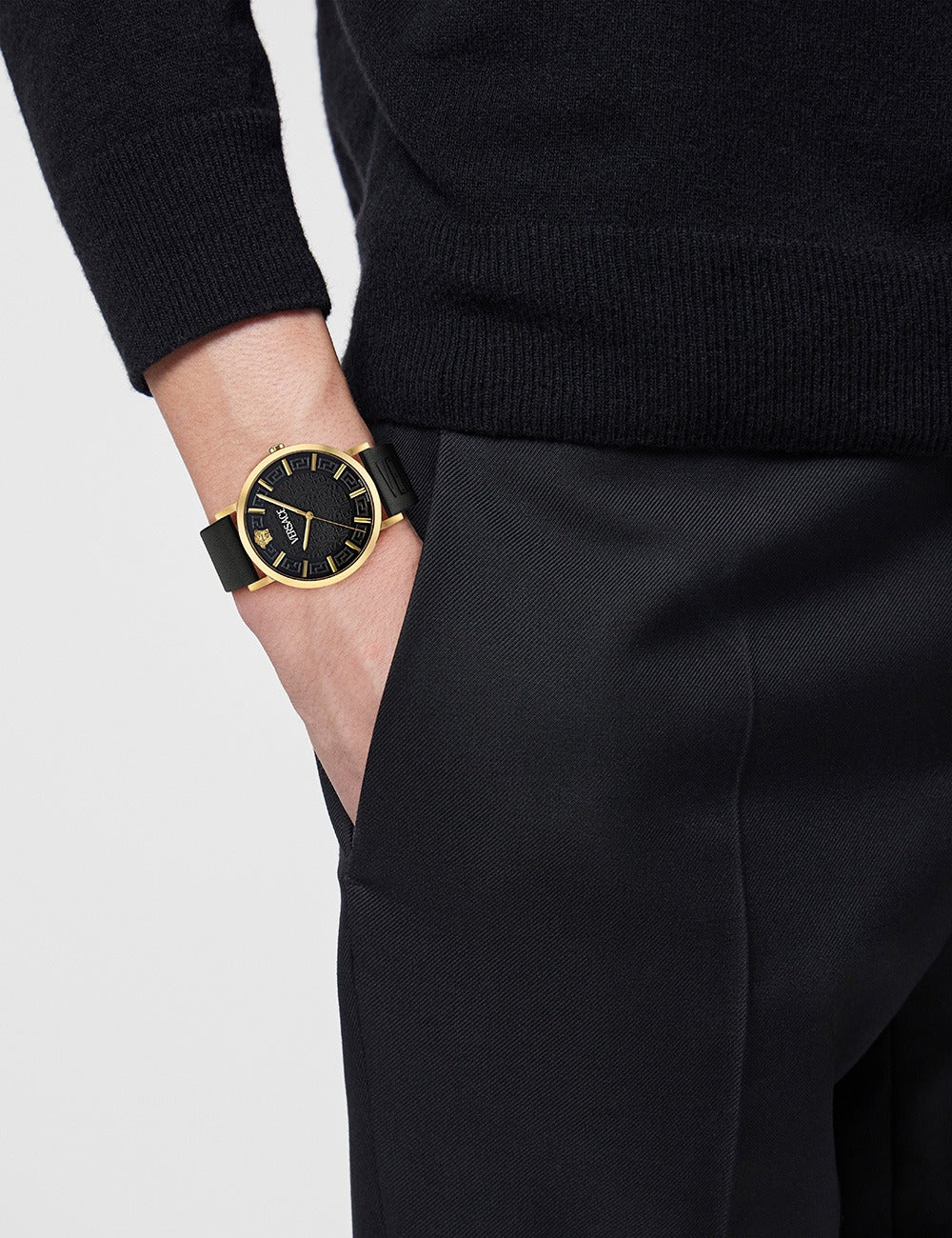 VERSACE Mod. GRECA SLIM - BLACK