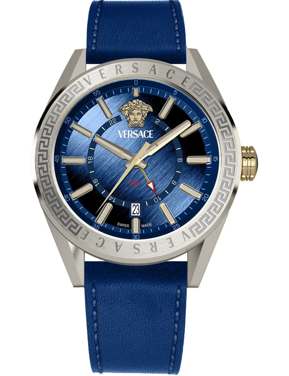 VERSACE Mod. V-CODE GMT - BLUE