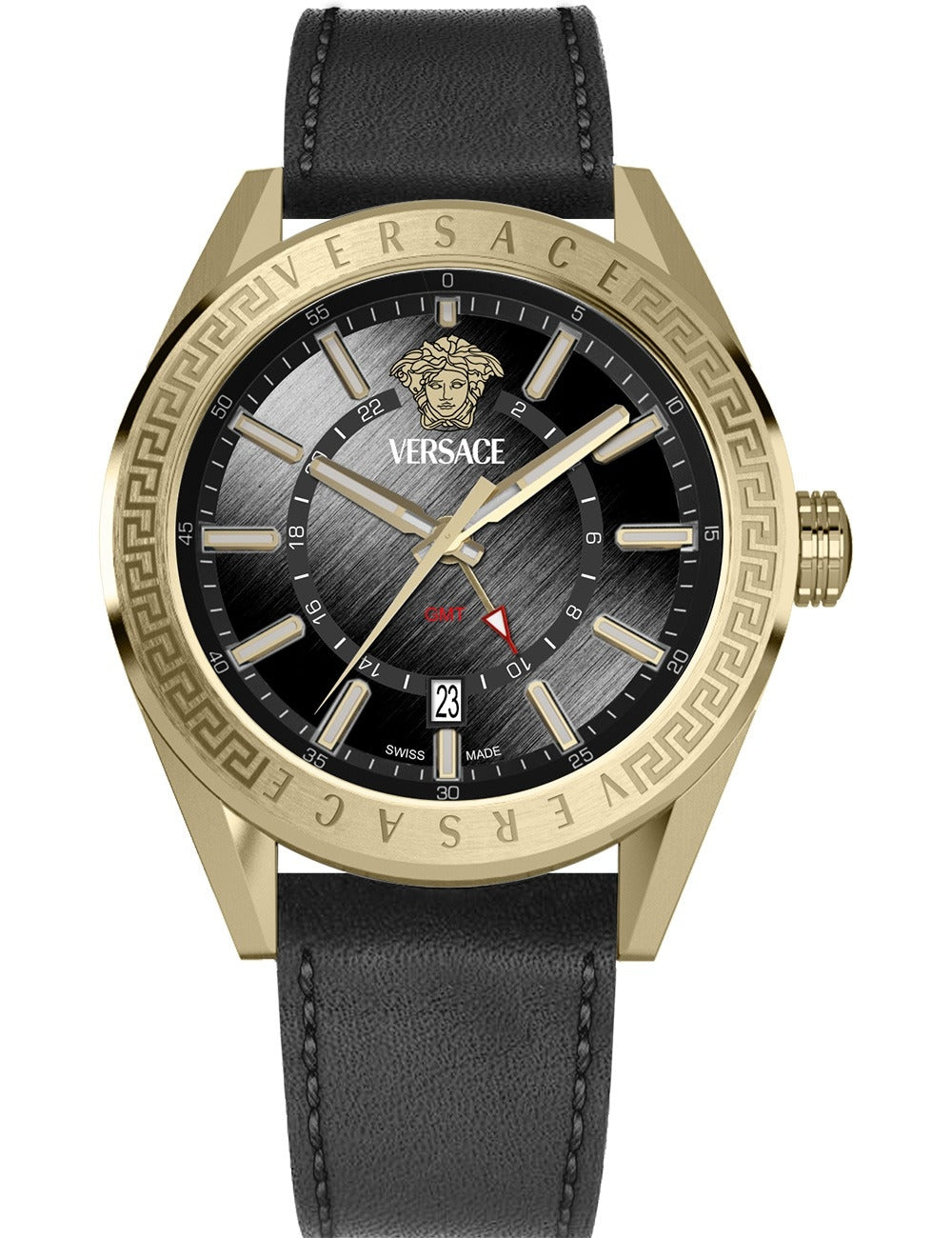 VERSACE Mod. V-CODE GMT - BLACK