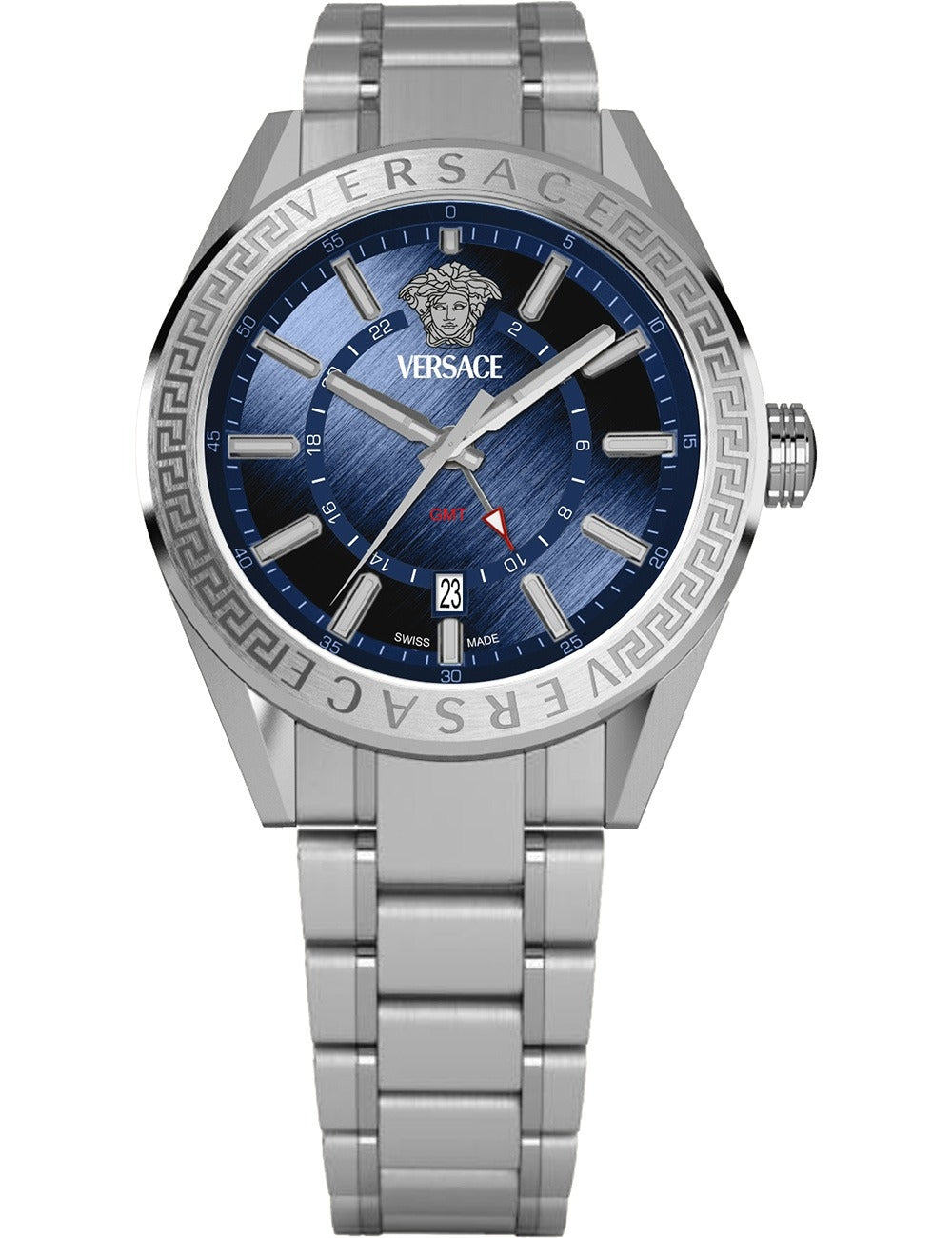 VERSACE Mod. V-CODE GMT - BLUE