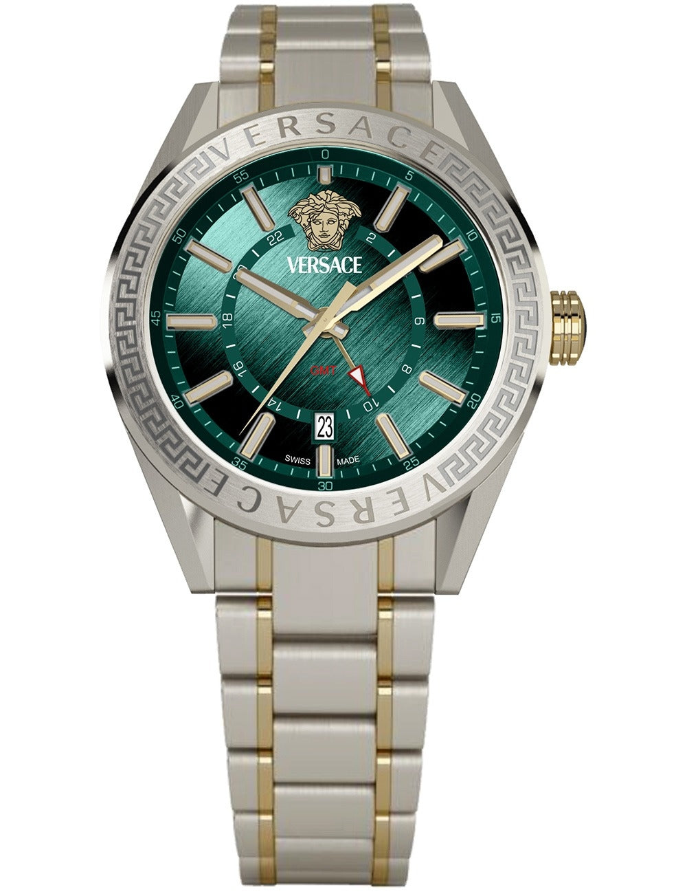 VERSACE Mod. V-CODE GMT - GREEN