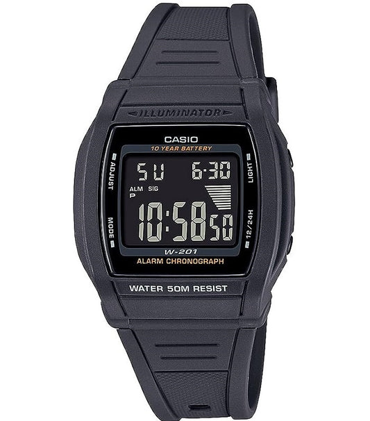 CASIO DIGITAL Mod. SPORT Bold dial. Led light. 10 Year battery