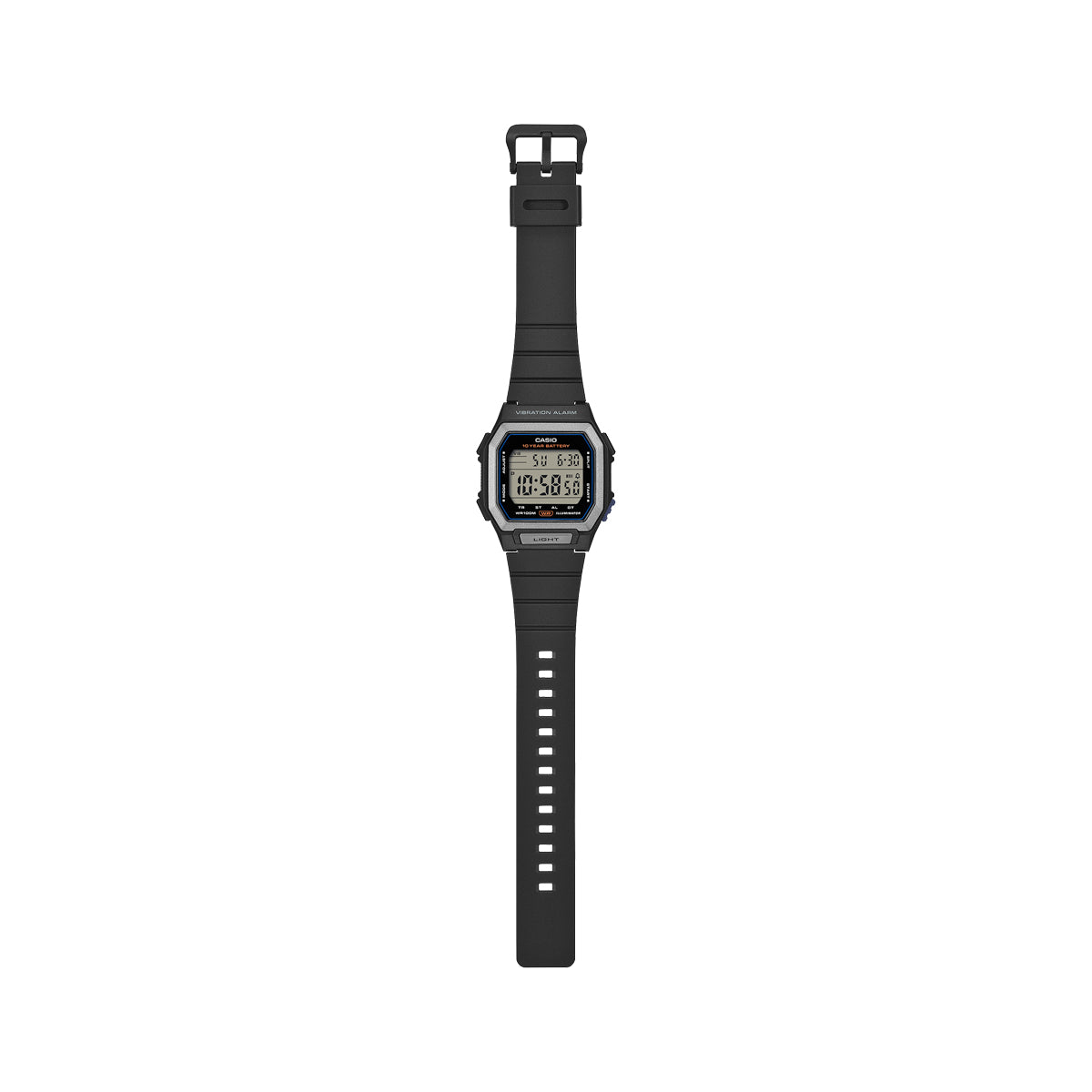 CASIO COLLECTION Mod. ILLUMINATOR 10 YEARS BATTERY - BLACK