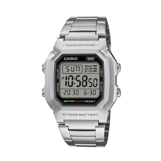 CASIO TIMELESS COLLECTION Mod. DIVER - DOUBLE TIME, ALARM, CHRONOGRAPH - 10 Year Battery