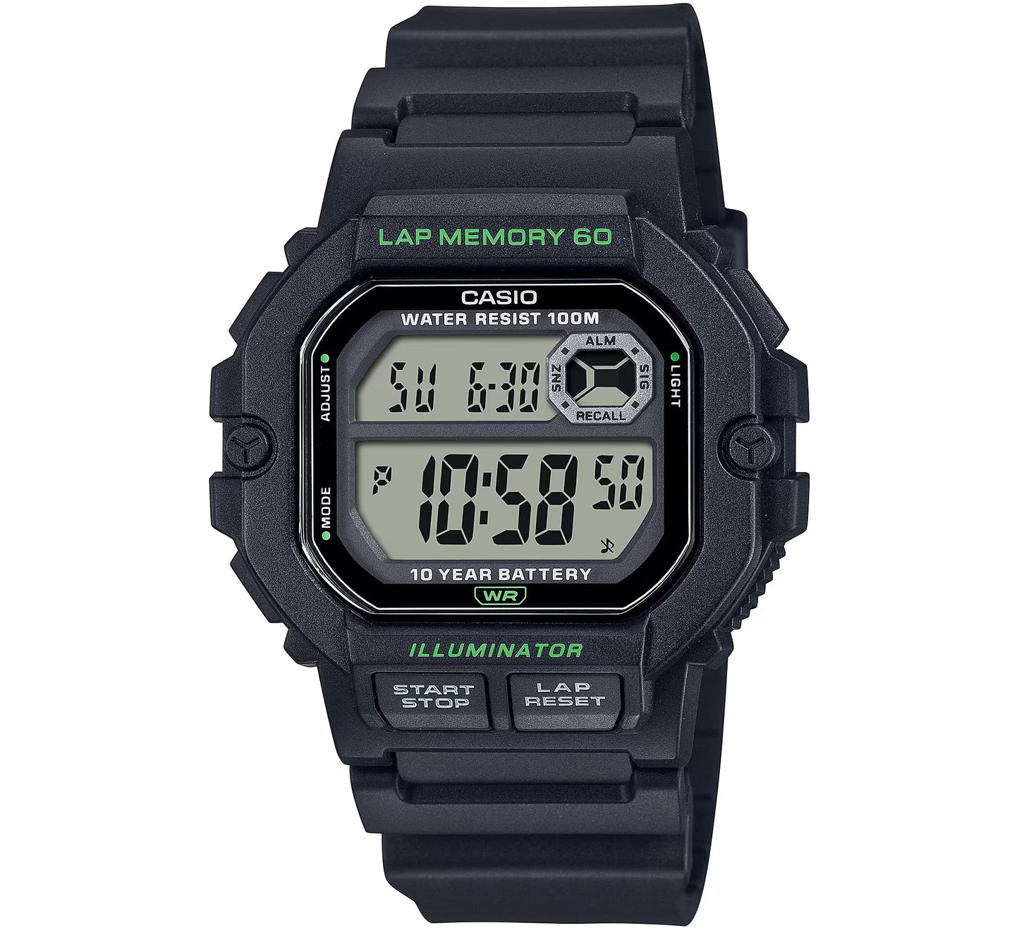 CASIO SPORT Mod. ILLUMINATOR LAP MEMORY 60