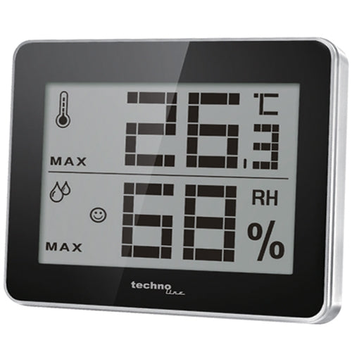 TECHNO LINE Mod. WS9450 - Termometro- igrometro digitale con memoria minima-massima - Digital thermometer- hygrometer with minimum-maximum memory