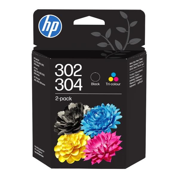 HP 302 / 304 MULTIPACK (B82L1AE) - CARTUCCIA ORIGINALE