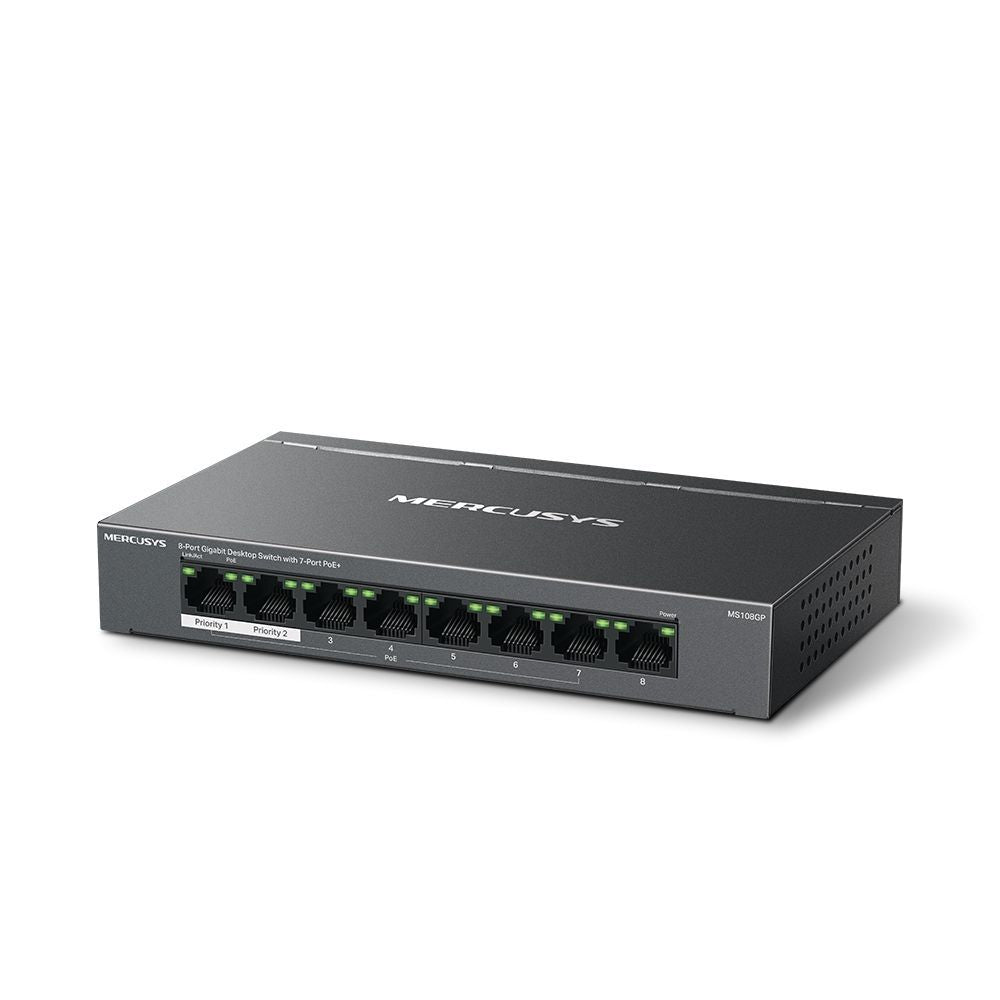 MERCUSYS MS108GP 8-PORTGIGABIT SWITCH POE