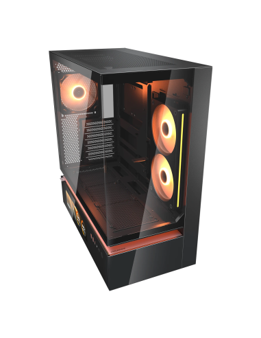 COUGAR CASE M.TOWER CFV235 VISION 9.16'' TG 240 REV+120ARGB FAN RGB H.syNC
