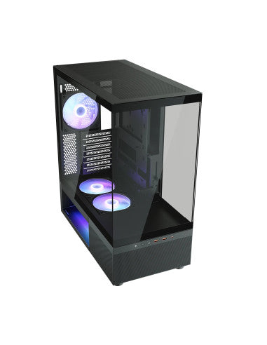 COUGAR CASE MID TOWER CFV 220 NERO 270TG 1+2x120 ARGB PWM