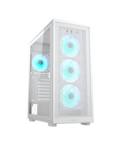 COUGAR CASE MID TOWER MX220 RGB WHITE 3*120+120mm FAN