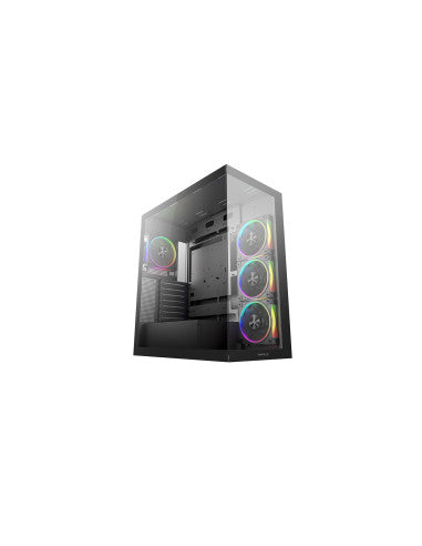 DEEPCOOL CASE MID TOWER CG580 4F V2 2TG 4x120 PWM+ARGB FAN