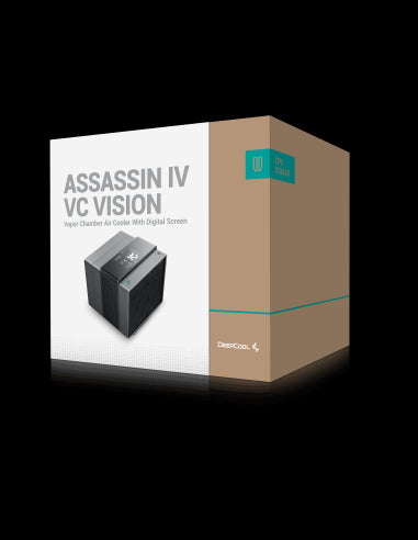 DEEPCOOL RAFF. CPU ASSASSIN IV VC VISIONE DISPLAY & CAMERA VAPORE TDP 300W
