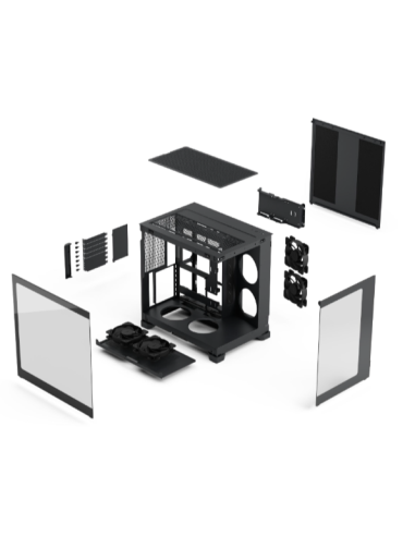 FRACTAL CASE M TOWER POP 2 VISION BLACK