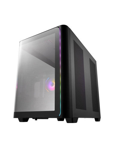 FSP FORTRON CASE M.TOWER M580-BA TG CURVE 4xARGB COOL 2xUSB3.0 TYPE C POC00