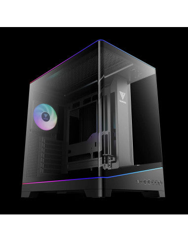 GAMDIAS CASE MID TOWER ATLAS P6 CG 3TG 4x120mm NOTUS M1 ARGB