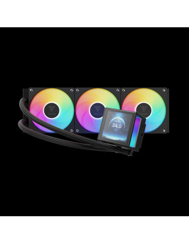 GAMDIAS DISSIP LIQUIDO CHIONE P5-360 3xFAN ARGB 3.4'' LCD 480*480 DISPLAY