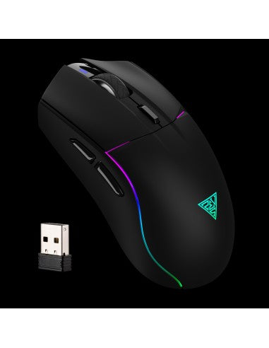 GAMDIAS MOUSE GAMING HADES M3 LUCI RGB WIRED+2.4G+BT 10,000 DPI
