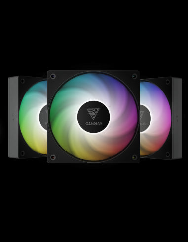 GAMDIAS VEN CASE NOTUS M1-1203 KIT 3*ARGB PALE INTERCAMBIABILI (INVERTITE I