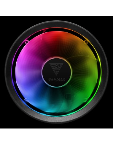 GAMDIAS VENTOLA CPU BOREAS E1-010 ARGB PWM HYDRAULIC FAN LGA 1200/115X/170