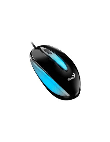 GENIUS MOUSE USB DX-MINI FLASHING LED BLACK