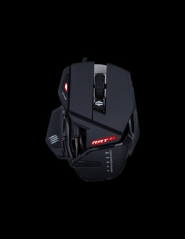 MAD CATZ GAMING MOUSE R.A.T. 4+ BLACK OTTICO 7.2K DPI 7xPUL PRG