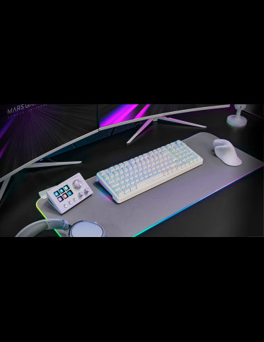 MARSGAMING GAMING TASTIERA MKPROYIT BIANCA FULL RGB MECHANICAL ITALIANA