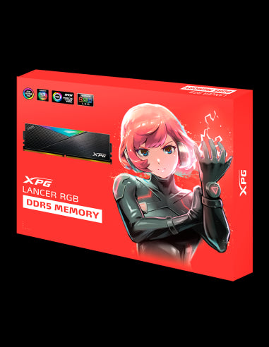 MEM DDR5 ADATA XPG LANCER RGB 32GB (2x16GB) 7200MHz AX5U7200C3416G-DCLARBK