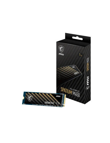MSI SSD SPATIUM M450 1TB PCIe 4.0 NVME M2 V1 3600/3000 (SIAE incl)
