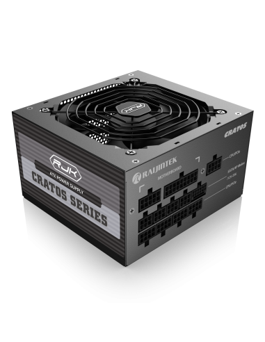 RAIJINTEK ALIM. CRATOS 1200 BLACK F.MODULARE ATX 3.1 PCIe GEN 5.1 80+ GOL