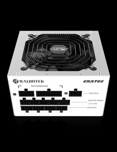RAIJINTEK ALIM. CRATOS 1200 WHITE F.MODULARE ATX 3.1 80+ GOLD