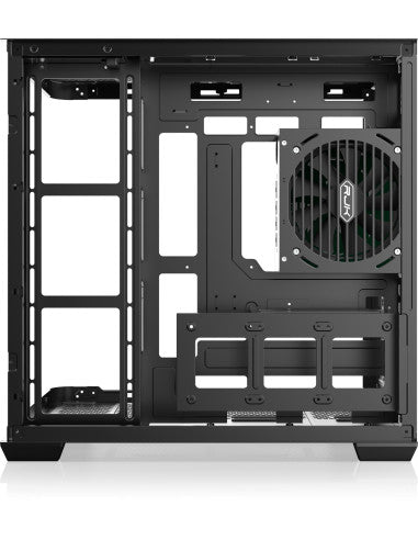 RAIJINTEK CASE M.TOWER ATREUS BT7 BLACK TG CURVED 7xEMF PWN 120 mmARGB