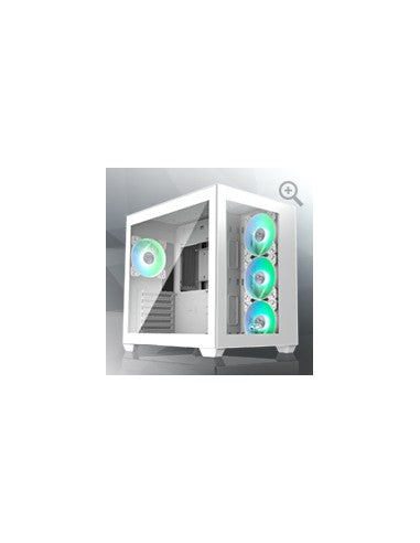 RAIJINTEK CASE M.TOWER PAEAN C7 WHITE TG4 4xARGB FAN 4xTG 410mmVGA