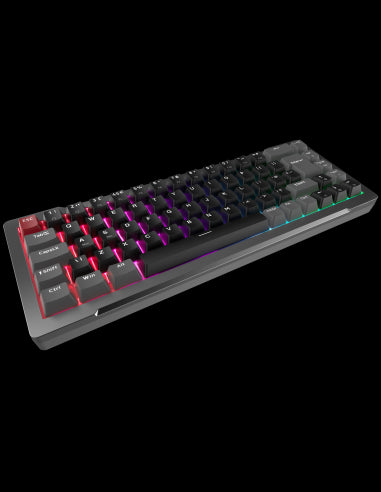 RAIJINTEK TASTIERA GAMING MGA-68 BLACK ALLUMINIO ARGB MAGNETIC SWITCH