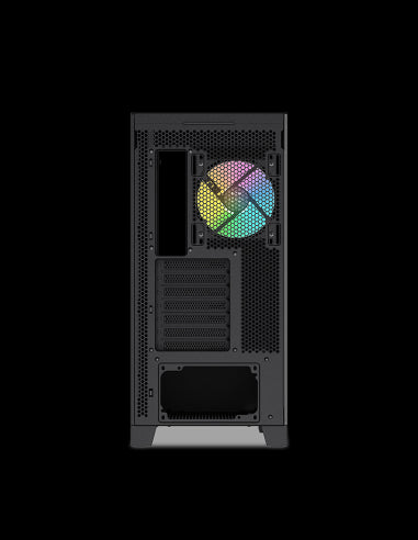 SAMA MID TOWER V50 BLACK 2*TG 4*FAN 120mm ARGB PWM