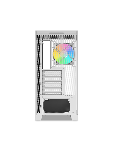 SAMA MID TOWER V50 WHITE 2*TG 4*FAN WHITE120mm ARGB PWM