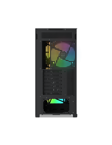 SAMA MID TOWER Z60 BLACK LISTELLO IN NOCE TG 4*FAN 140mm ARGB PWM