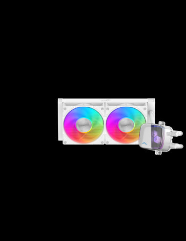 SAMA RAFF LIQUIDO L70 240WH WHITE ARGB POMPA CERAMICA VENTOLE 28mm