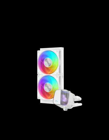 SAMA RAFF LIQUIDO L70 240WH WHITE ARGB POMPA CERAMICA VENTOLE 28mm